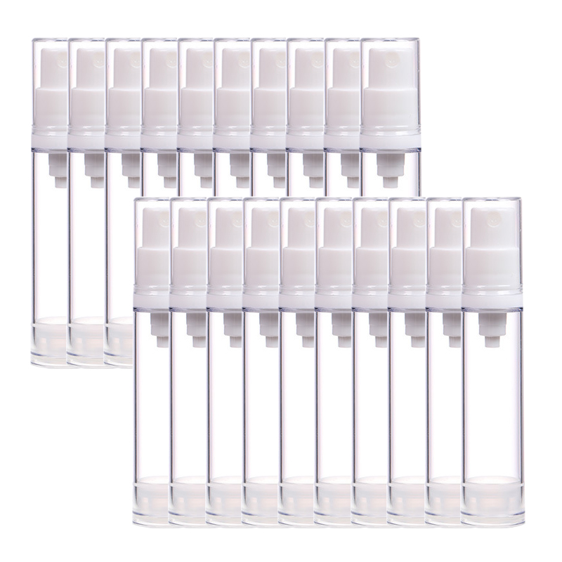 Cologne Spray Bottle - 5/10/15ML Empty Plastic Vacuum Lotion Bottles