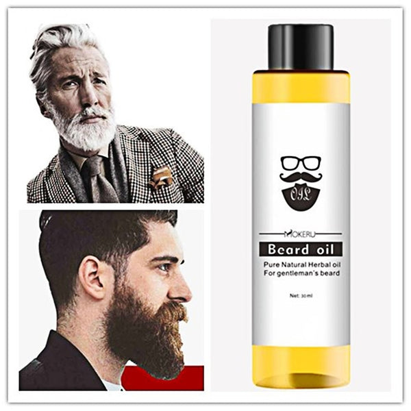 Beard Oil Growth - 3pcs Organic Beard Oil for Man