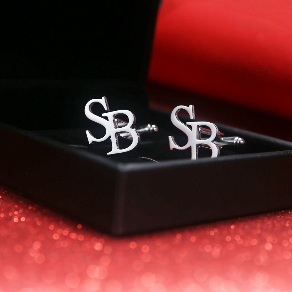 Tangula Custom Initials Cuffli - Mens Grooming Box ulasan dan harga