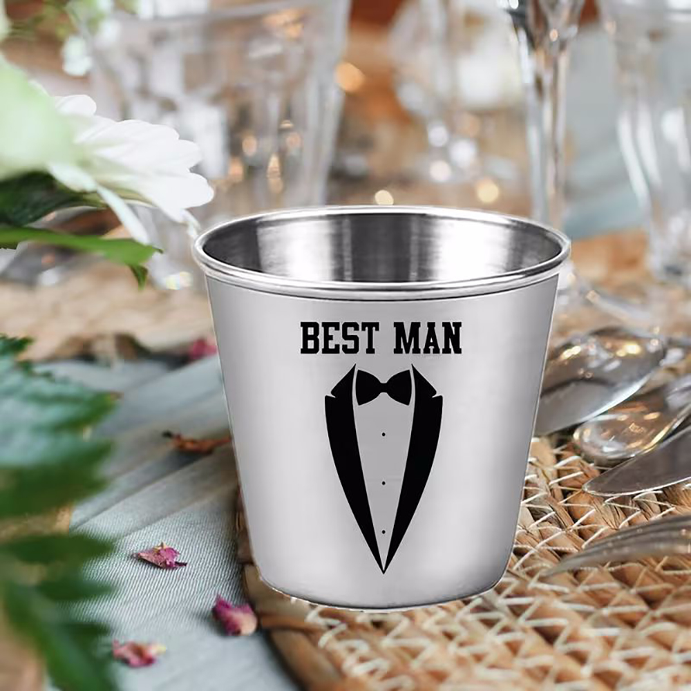 Custom Groomsman Shot Glass Se - Men'S Grooming For Engagement ulasan dan harga