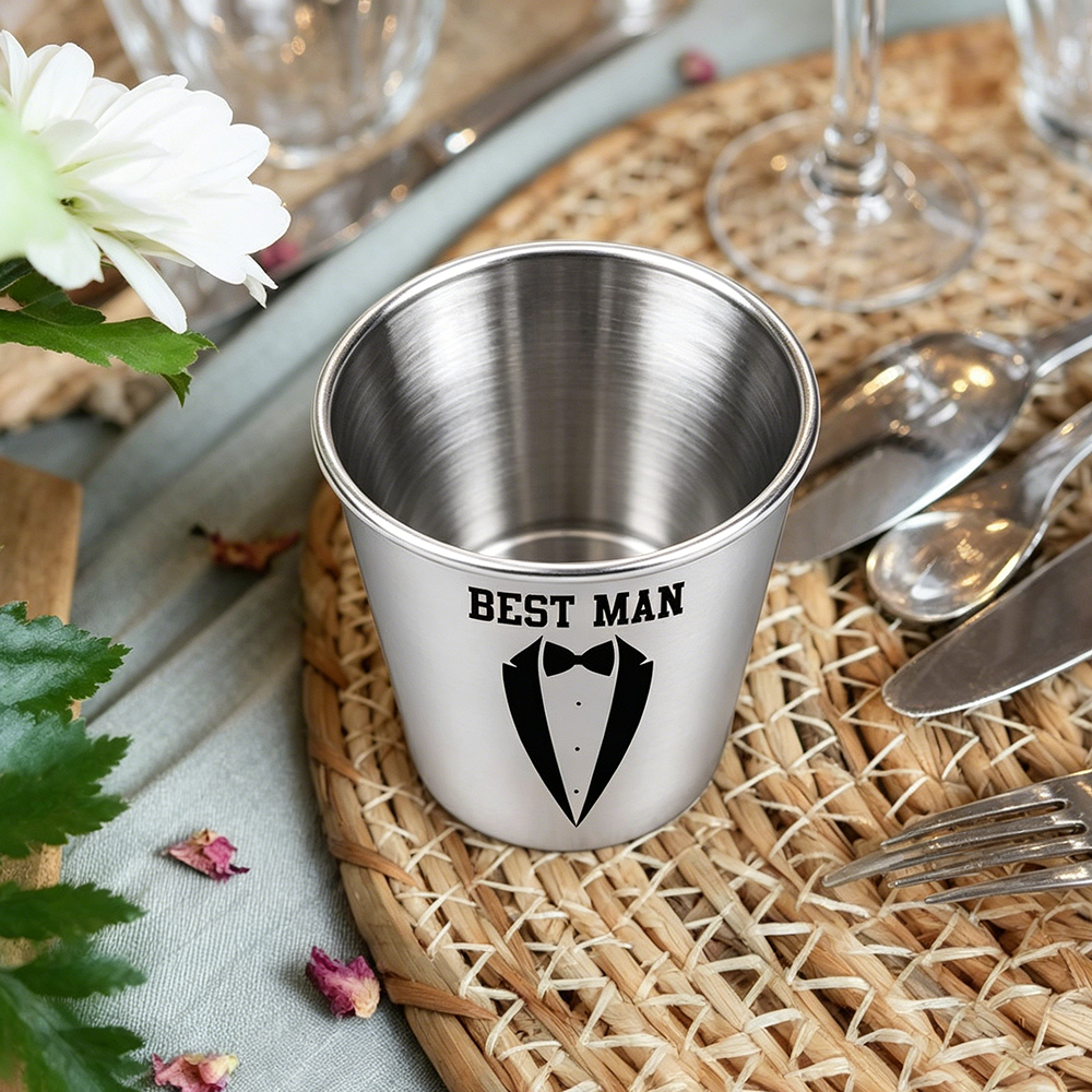 Custom Groomsman Shot Glass Se - Men'S Grooming For Engagement ulasan dan harga