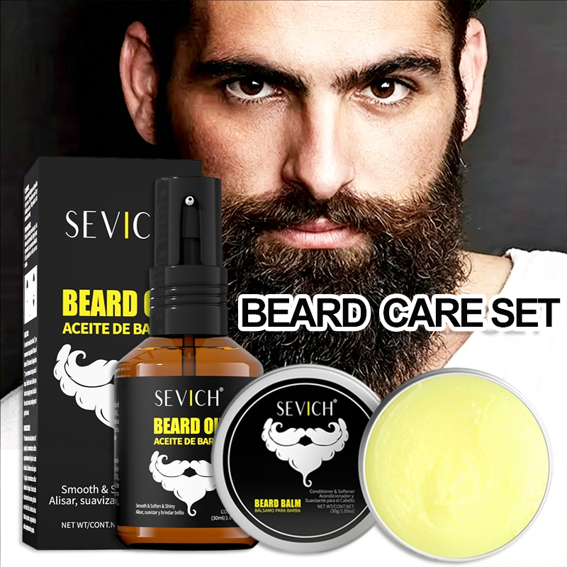 Men Beard Oil Kit Beard Moistu - Beard Oil Growth ulasan dan harga