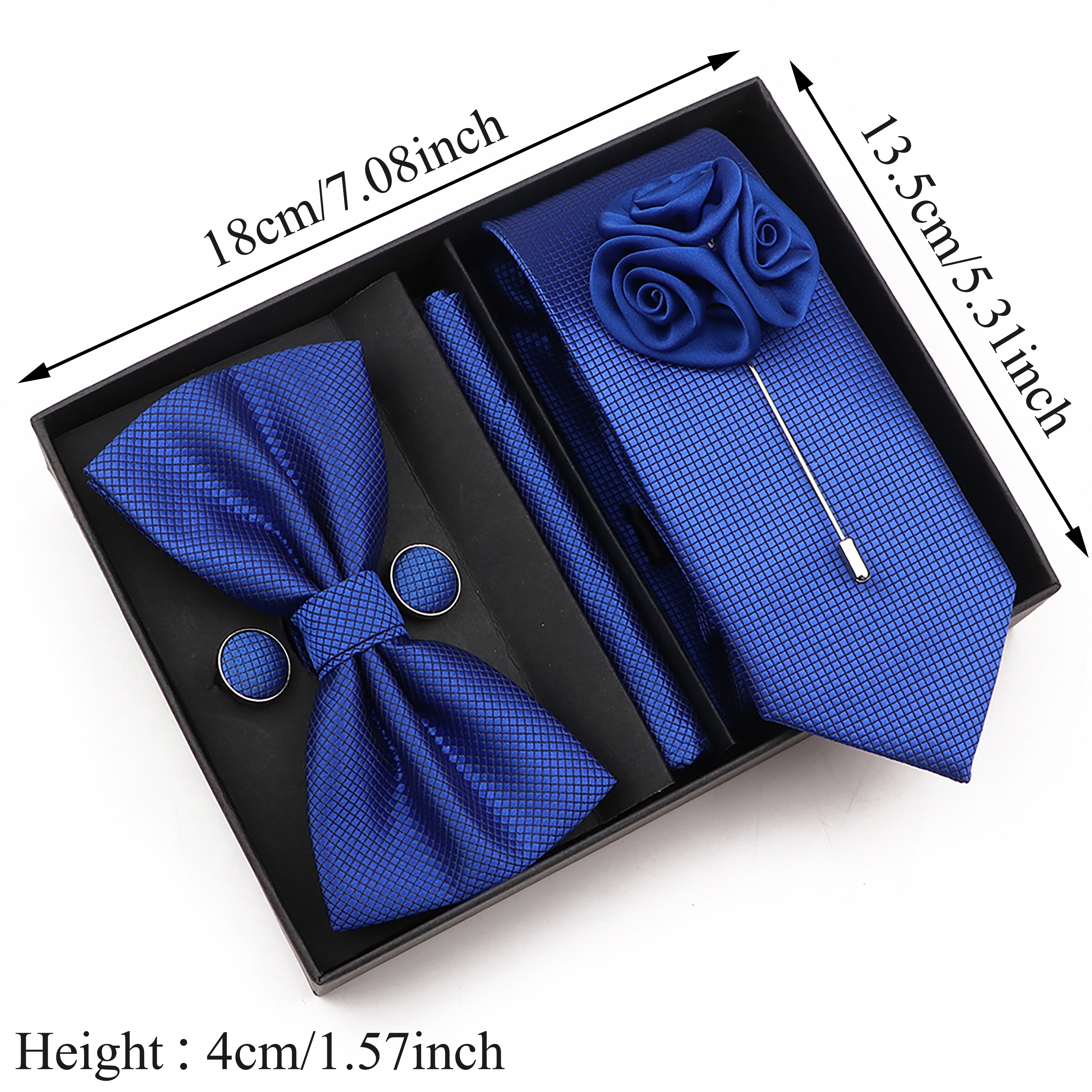 New Style Tie Set Solid Color  - Mens Grooming Box ulasan dan harga