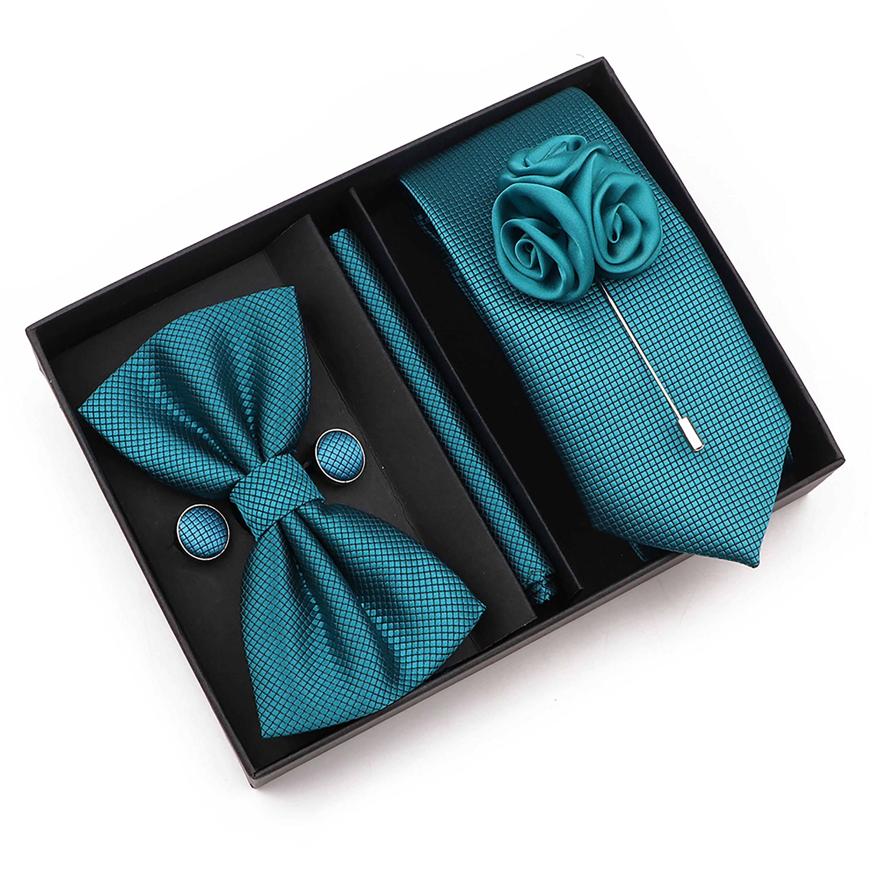 New Style Tie Set Solid Color  - Mens Grooming Box ulasan dan harga