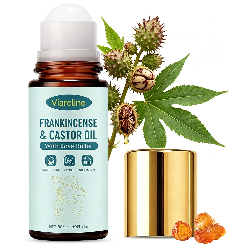 Frankincense Castor Oil Roll O - Beard Oil Growth ulasan dan harga