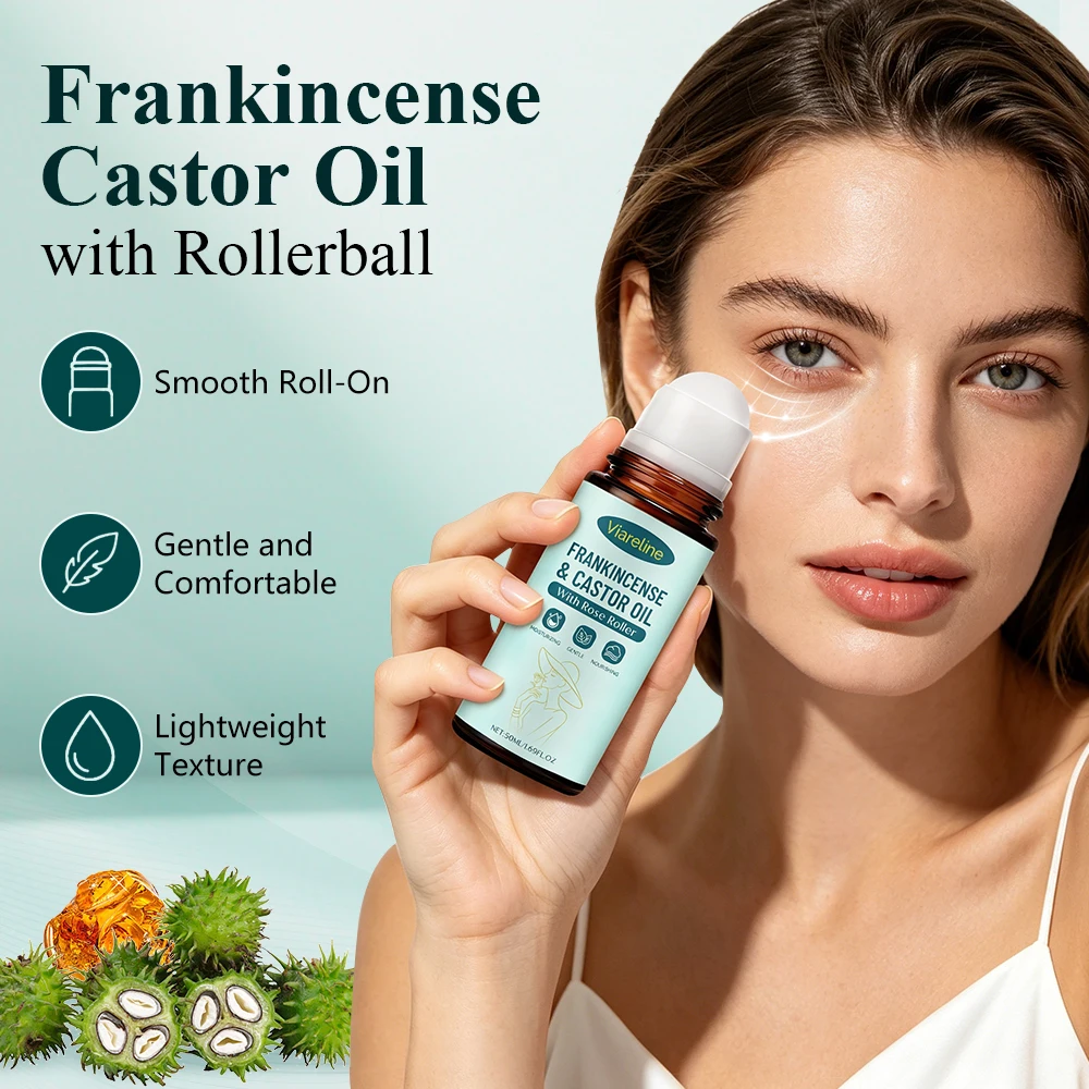 Frankincense Castor Oil Roll O - Beard Oil Growth ulasan dan harga