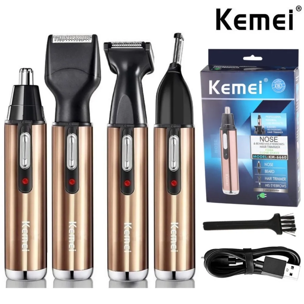 Kemei All In One Rechargeable  - Mens Grooming Box ulasan dan harga