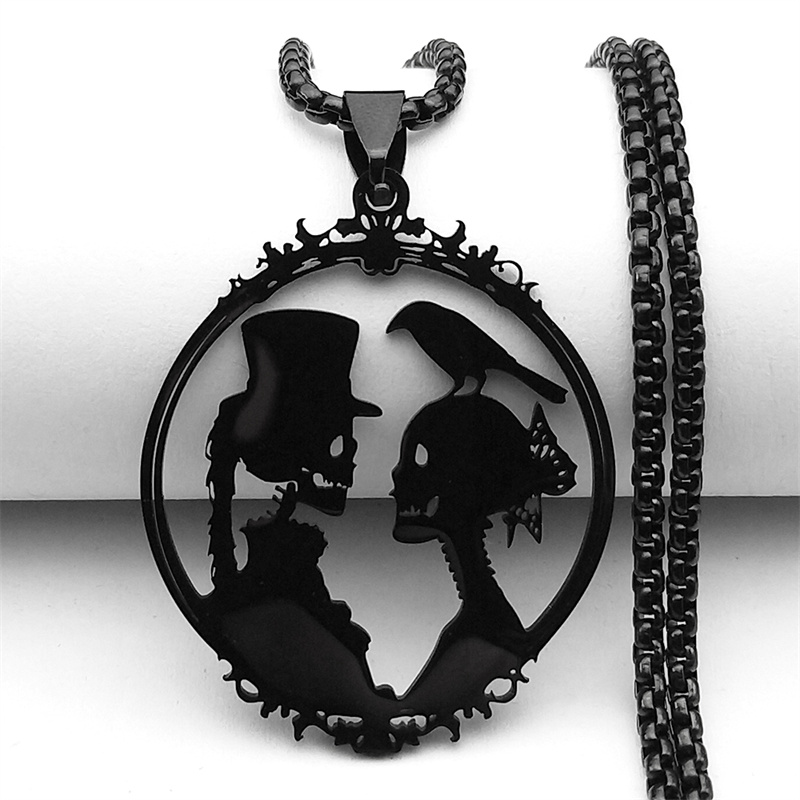 Gothic Bride and Groom Stainle - Mens Grooming Box ulasan dan harga