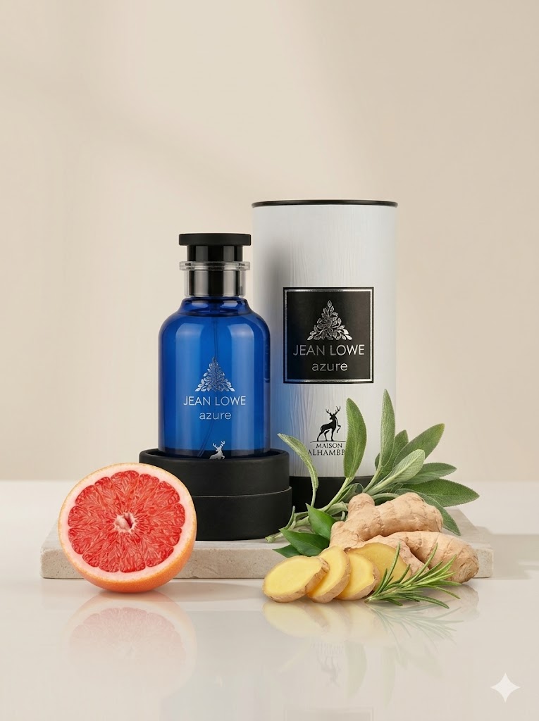 Jean Lowe Azure Immortel Perfu - Cologne Spray Bottle ulasan dan harga