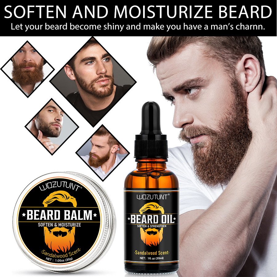 Men Beard Care Kit Beard Oil B - Beard Oil Growth ulasan dan harga