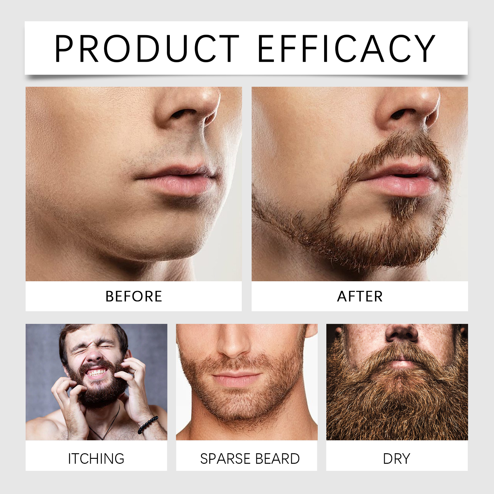 Men Beard Oil Enhance Mustache - Beard Oil Growth ulasan dan harga