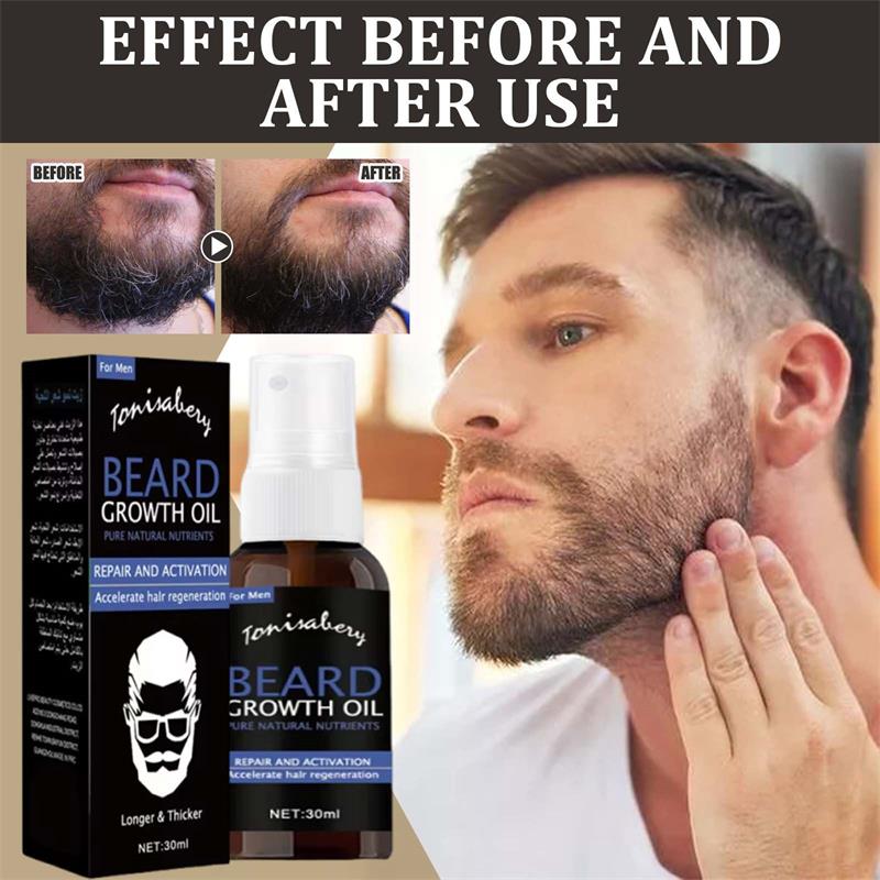 Beard Growth Oil Beard Wax Bal - Beard Oil Growth ulasan dan harga