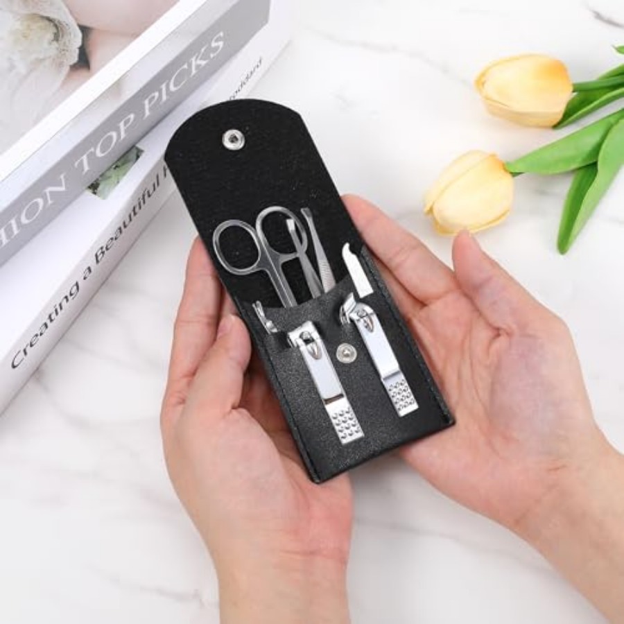 7 Pcs Travel Manicure Set Nail - Men'S Grooming Fingernails ulasan dan harga