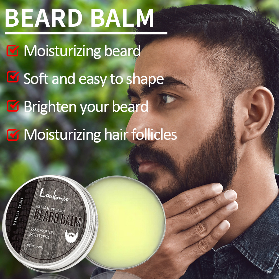 LOCKMIO 2pcs Natural Vanilla S - Beard Oil Growth ulasan dan harga