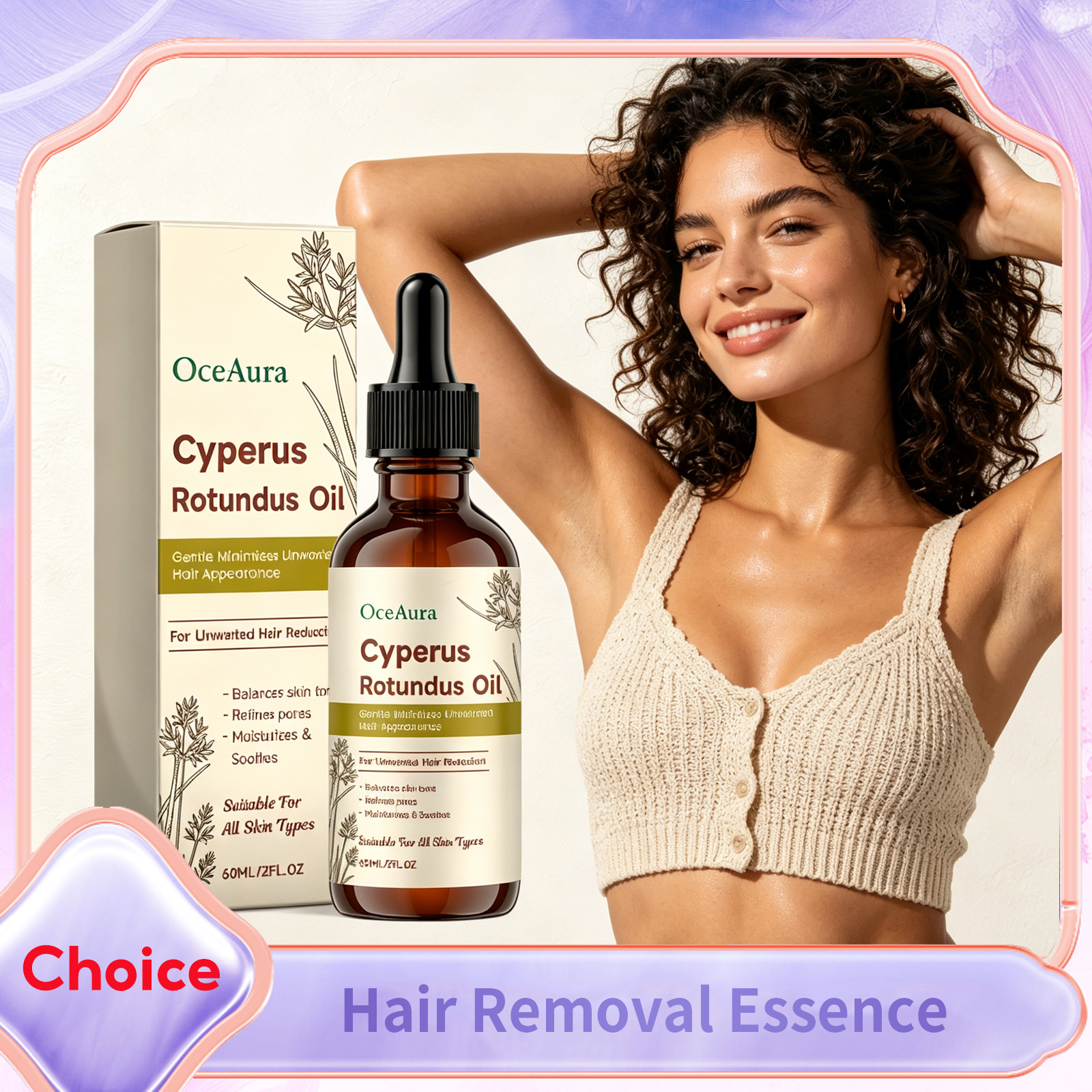 Cyperus Rotundus Hair Removal  - Beard Oil Growth ulasan dan harga