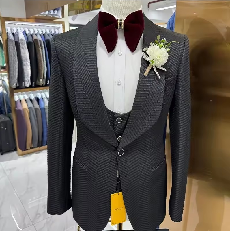 Men's Suits 3 Pieces Cotton He - Men'S Grooming For Engagement ulasan dan harga