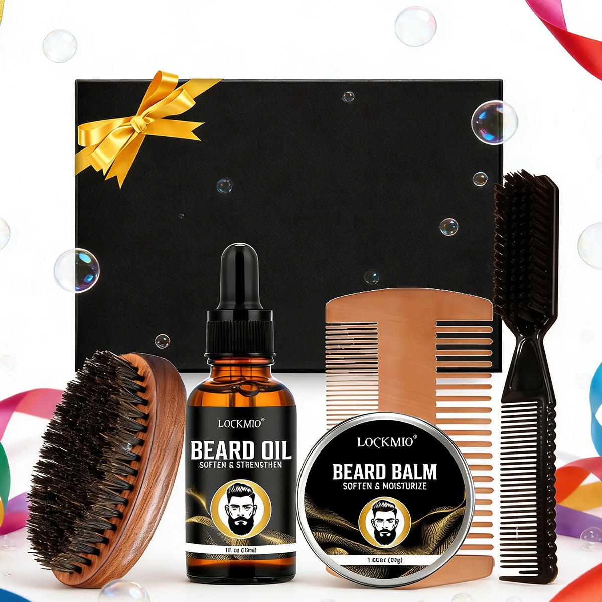 Valentine's Day Men's Beard Ca - Beard Oil Growth ulasan dan harga