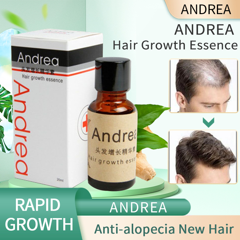 2/5/10Pcs Andrea Hair Growth S - Beard Oil Growth ulasan dan harga